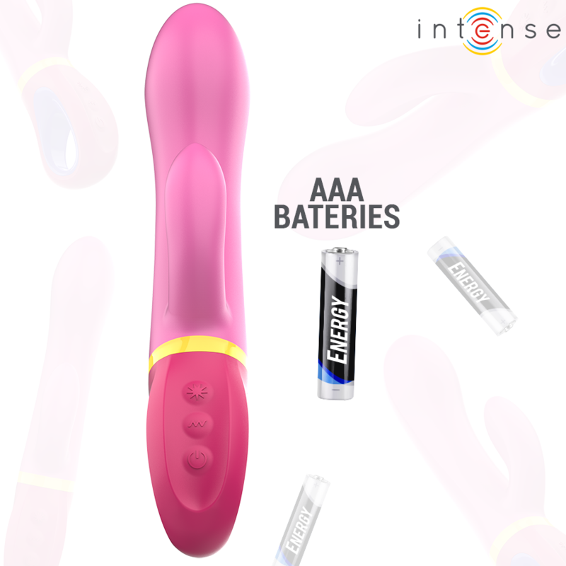 INTENSO - VIBRADOR DE COELHO ROSA DAPHNE