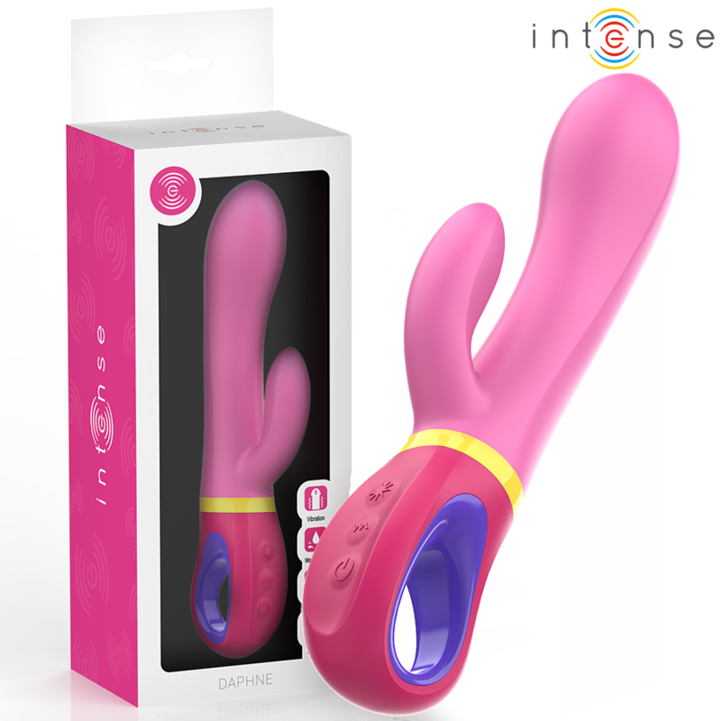 INTENSO - VIBRADOR DE COELHO ROSA DAPHNE