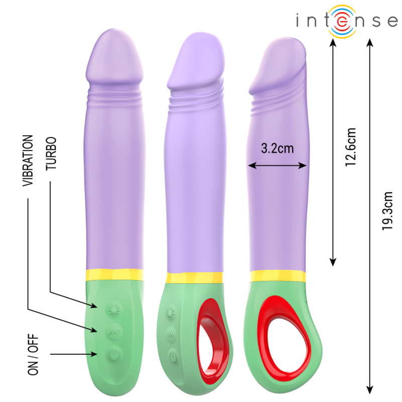 INTENSO - VIBRADOR ROXO CLÁSSICO VELMA