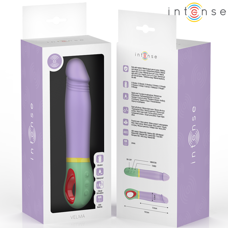 INTENSO - VIBRADOR ROXO CLÁSSICO VELMA