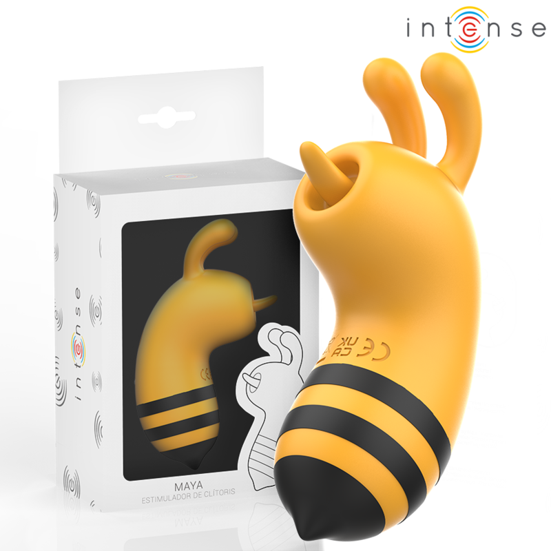 INTENSE - MAYA ESTIMULADOR BEE AMARELO/PRETO