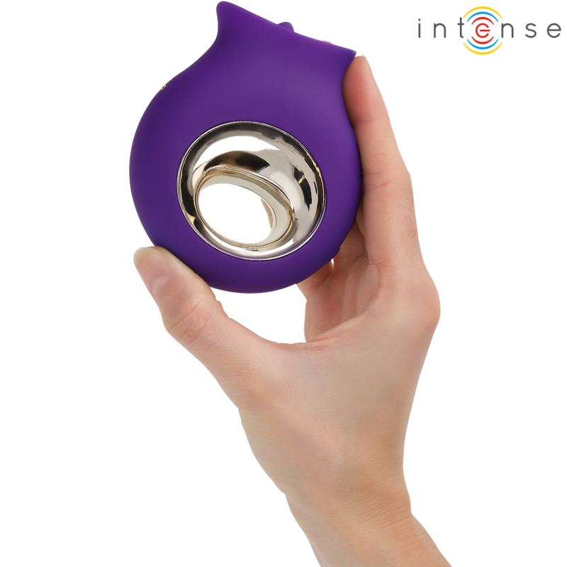 INTENSE - ESTIMULADOR DE CLITÓRIS TULI 9 VIBRAÇÕES E 9 OSCILAÇÕES ROXO