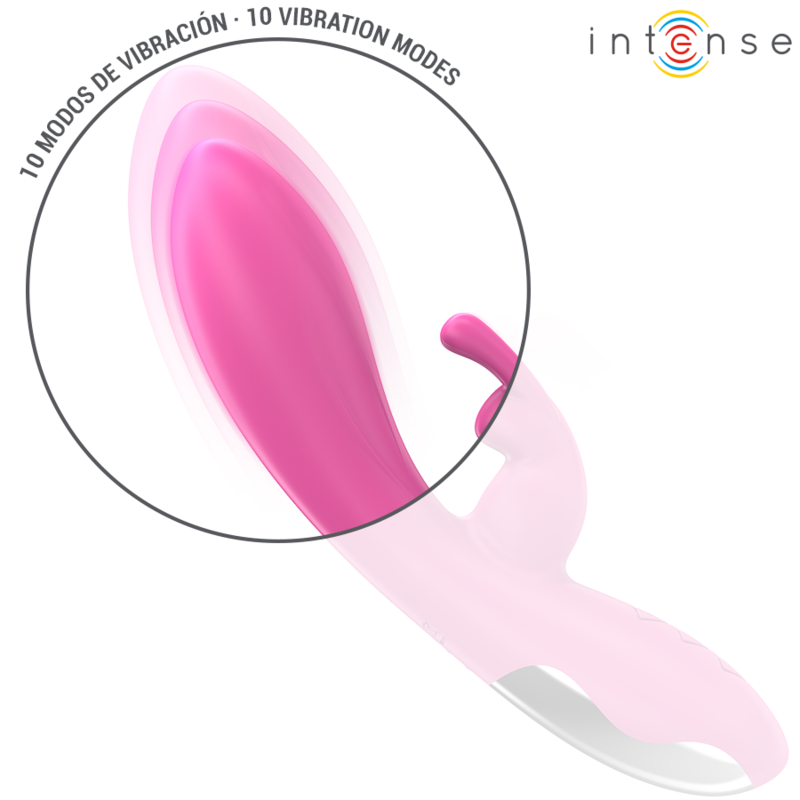 INTENSE - RANDALL RABBIT VIBRADOR 10 VIBRAÇÕES ROSA