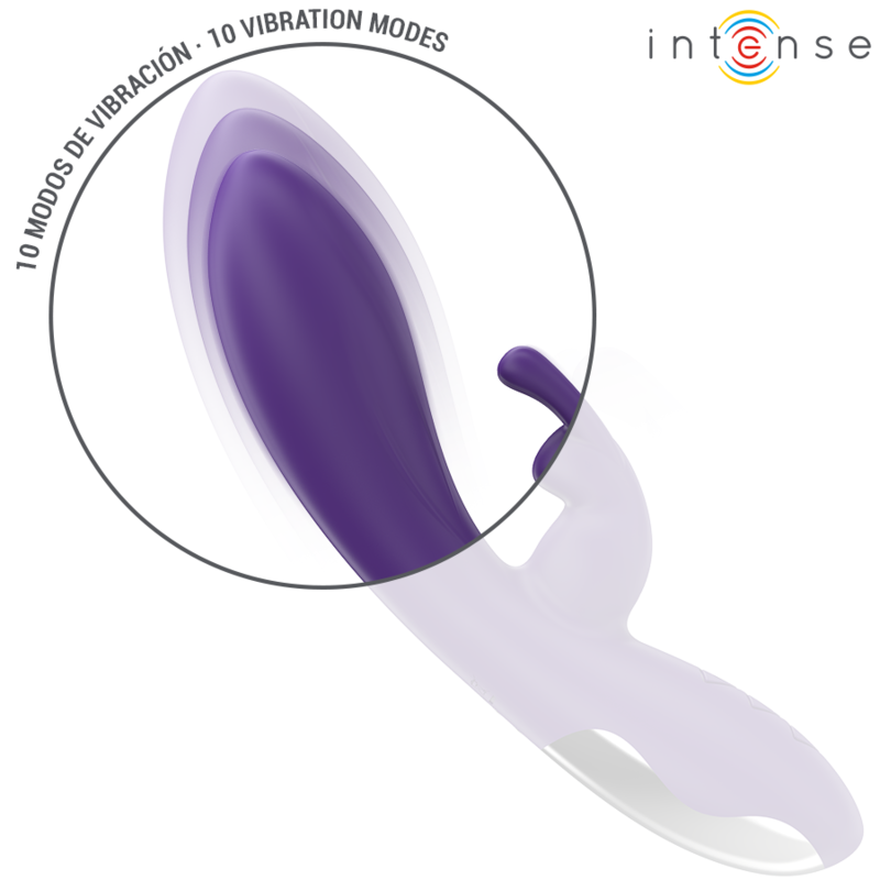 INTENSE - RANDALL RABBIT VIBRADOR 10 VIBRAÇÕES ROXO