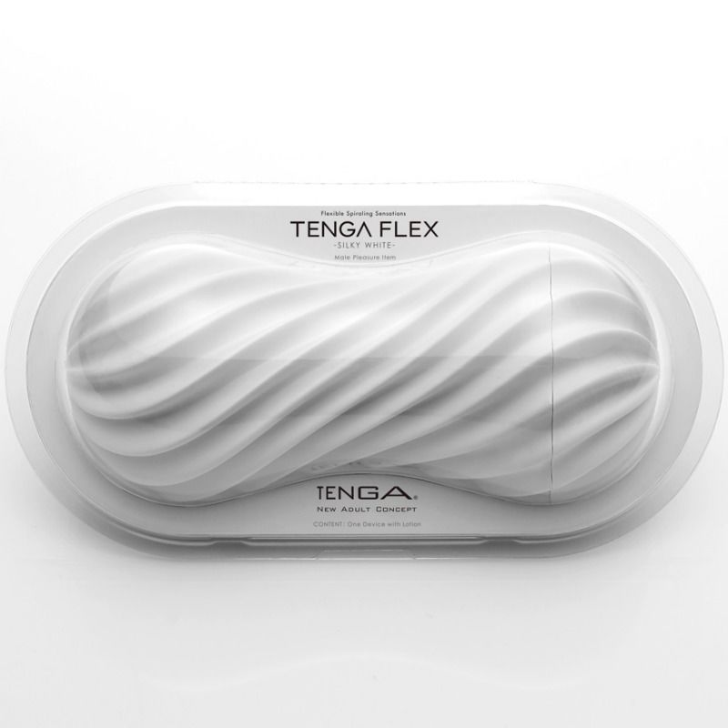 TENGA - MASTUBADOR MASCULINO FLEX WHITE