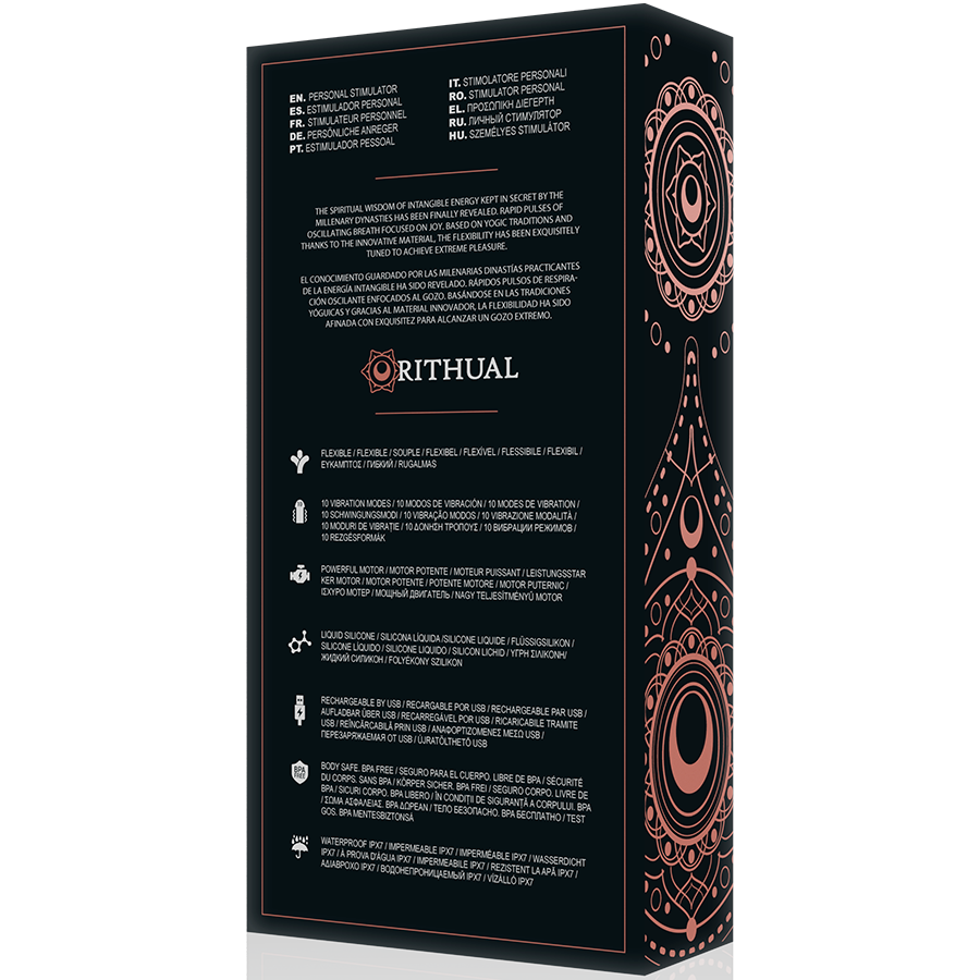 RITHUAL - ESTIMULADOR ORQUÍDEA RECARREGVEL G-POINT KRIYA