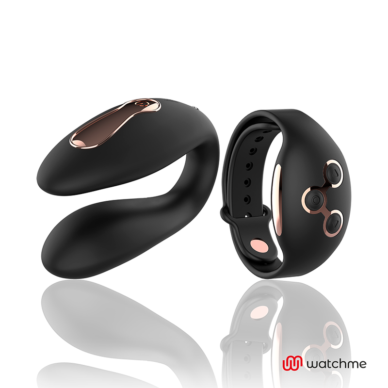 ANNE'S DESIRE - DUAL PLEASURE TECNOLOG A WATCHME PRETO/OURO